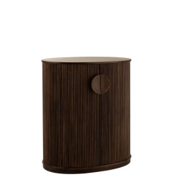 J-Line kast reyi mango hout donker 91x57x101cm