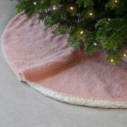 Unique Living kerstboomrok hanna old pink