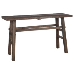 J-Line console hout bruin 140x50x85cm