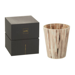 J-Line geurkaars noa tender rose large 75u 15.5x15.5x18.5cm