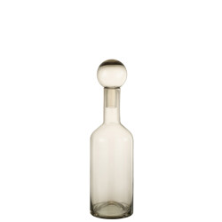 J-Line fles deco norma glas medium 15.5x15.5x55.5cm