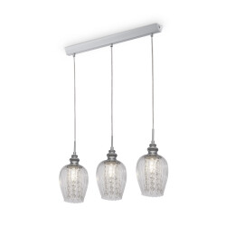 Maytoni hanglamp blues nikkel