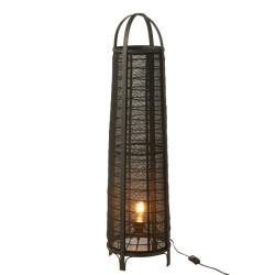 J-Line lamp don katoen bamboe 26x26x100cm