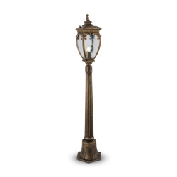 Maytoni Outdoor landschapsverlichting fleur met goud Ø15
