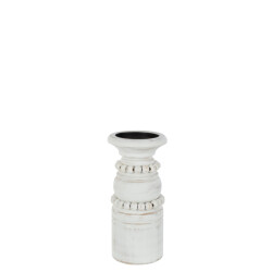 J-Line kaarshouder pila den/metaal large 11.3x11.3x23cm