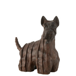 J-Line scotse terrier hond modern resine large 44x24.5x46.5cm