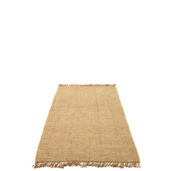 J-Line tapijt havana polyester naturel/wit small 243x162x2cm