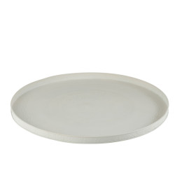 J-Line plateau rond klassiek ijzer large 61x61x3cm