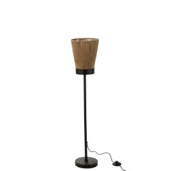 J-Line staanlamp luna jute beige medium 22x22x100cm