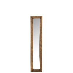 J-Line spiegel rechthoek hout small 120x24x5cm