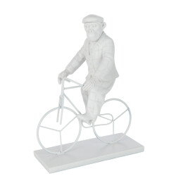 J-Line aap fiets poly large 25.5x13.5x33.5cm