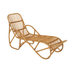 J-Line lounge stoel els rotan 174x60x93cm