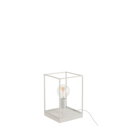J-Line lamp 1 lamp rechthoekig frame metaal small 20.5x20.5x30cm