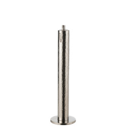 J-Line fakkel tiffany stainless steel zilver large 23.5x23.5x87cm