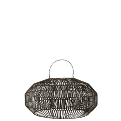 J-Line lampkap rotan medium 52.5x52.5x31.5cm