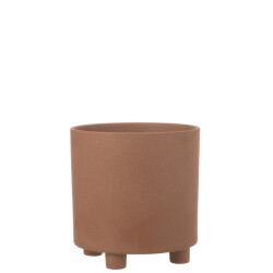 J-Line bloempot thibault keramiek large 26.5x26.5x27.5cm