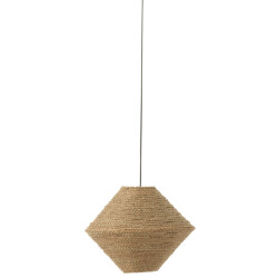 J-Line hanglamp ufo zeegras large 40x40x32cm