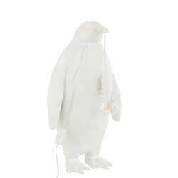 J-Line tafellamp pinguïn resine large 32.5x31x59cm