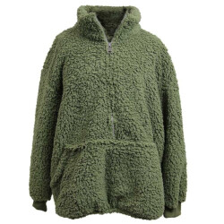 Unique Living hoodie willow winter green -60x67cm