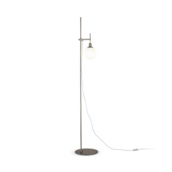 Maytoni vloerlamp erich nikkel Ø25