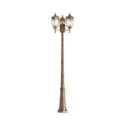 Maytoni Outdoor landschapsverlichting fleur met goud Ø52,5