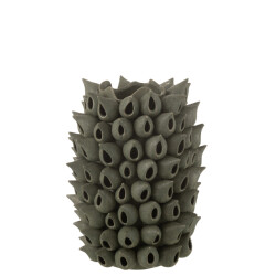J-Line vaas anemone hoog porselein large 30x30x43cm