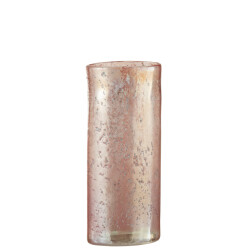 J-Line vaas ovaal glas mix extra large 13x9x30cm