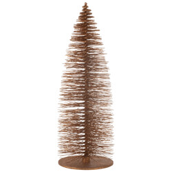J-Line kerstboom decoratief glitter hout extra large 50x50x140cm