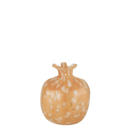 J-Line vaas melissa glas medium 14x14x16cm
