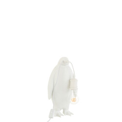 J-Line tafellamp pinguïn resine small 18.5x18.5x35cm