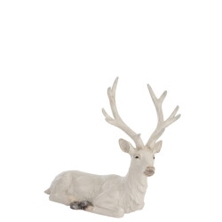 J-Line hert liggend magnesium 70x32x67cm