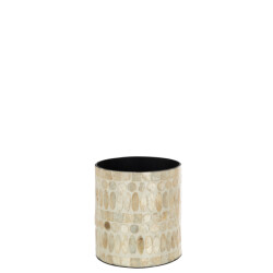J-Line bloempot parel 14x14x15cm