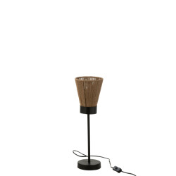 J-Line staanlamp luna jute beige small 15x15x51cm