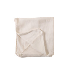 J-Line hoes voor poef monaco linnen marshmallow 105x104x49cm