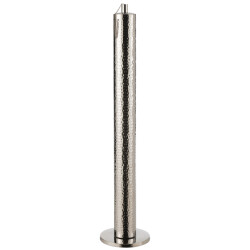 J-Line fakkel tiffany stainless steel zilver extralarge 23.5x23.5x106cm