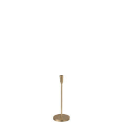 J-Line kandelaar metaal goud small 3x3x40cm