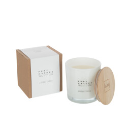 J-Line kaars mindful matcha soja was large-60h 12x12x12.5cm