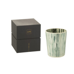 J-Line geurkaars noa seaside bliss licht medium 55u 12.5x12.5x15.5cm