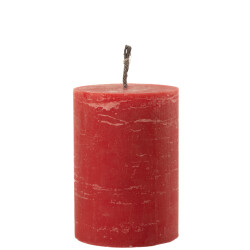J-Line buitenkaars pilaar paraffine medium-95uren 21x15x15cm