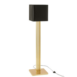 J-Line lamp moderna goud metaal/mdf/textiel 37x37x159cm