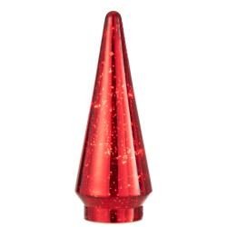 J-Line kerstboom led glas large 12x12x33cm