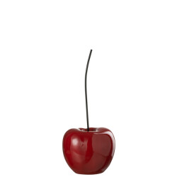 J-Line kers resine blinkend red small 20x17x42cm