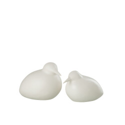J-Line s/2 vogels poly 22x16x17cm