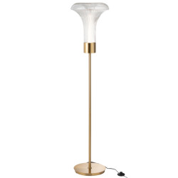 J-Line staanlamp led goud metaal 34x34x155cm