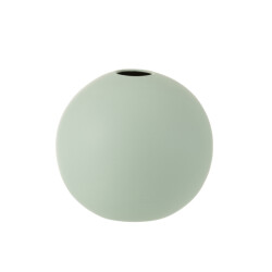 J-Line vaas bol keramiek mat pastel large 25x25x23.5cm