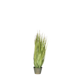 J-Line grassen wild in pot metaal plastiek small 32x32x68cm