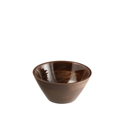 J-Line kom mango hout medium 24x24x12cm