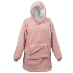 Unique Living hoodie lilly old pink -70x57x87cm