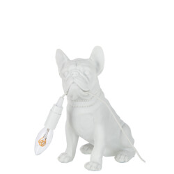 J-Line lamp bulldog poly 25x15x29cm