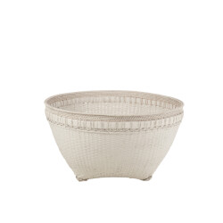 J-Line mand extra large rond rotan 84x84x41cm
